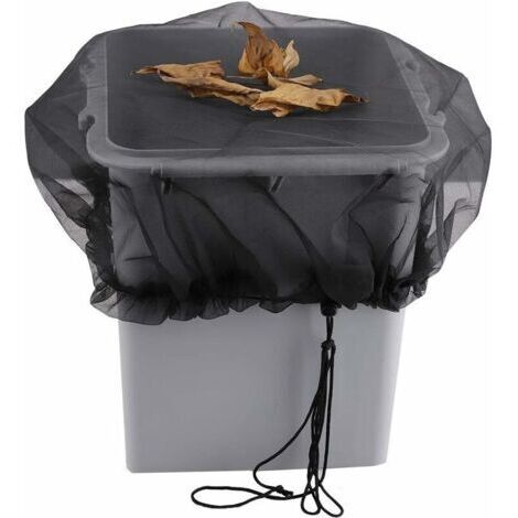 Ahlsen – Lot de 2 filets de protection anti-moustique 95cm – Maille fine en polyester – Pour seaux et jardins – Protection contre feuilles et débris (1/5)