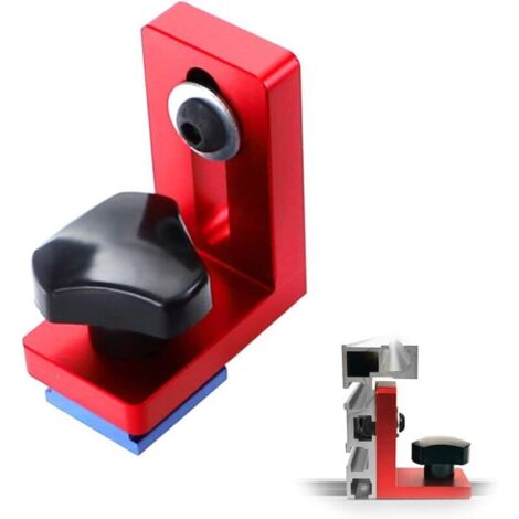 Support Rail T Slot 30mm, Stop de Coupe, Guide pour Fraisage Bois - Précision et Facilité d'Utilisation (1/5)