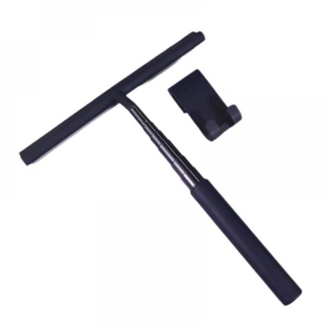 Grattoir de Douche à Manche Téléscopique 26,5 92,7 cm, Idéal pour Vitres, Douche, Salle de Bain (1/5)
