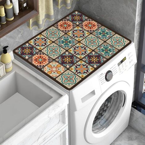 Tapis antidérapant 60x60cm, protection dessous machine à laver, sèchelinge, cuisine, salle de bain, campingcar (1/5)