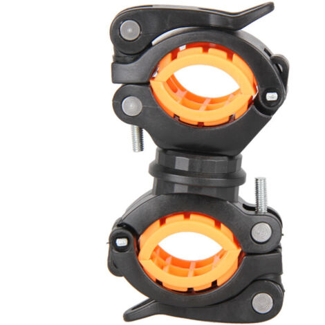 (Noir)Supports de lumièreClips de lumière de torche de véloSupports de lumière avantClips d'alpinisteAccessoires d'équipement de cyclisme de VTT (1/5)