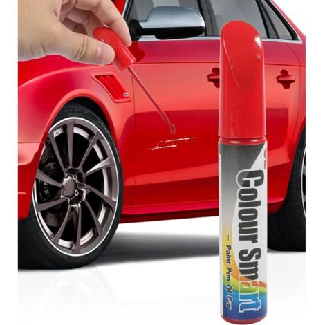 (Rouge, 1PCS) Rayures Réparation De Peinture,Stylo Retouche Peinture,Stylo Retouche Voiture,Stylo Réparation des Rayures Auto,Anti Rayure pour Carrosserie Moto Voiture Vélo (1/4)