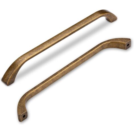 2 Poignées Vintage 160mm Poignées Laiton Antique, Parfaites pour Placard et Cuisine (1/5)
