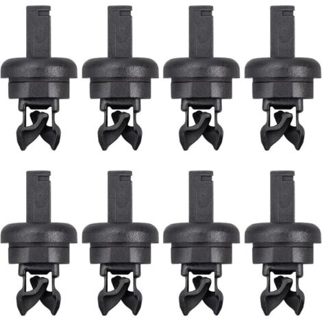 10 Pièces Clips de Fixation Clip, Ensemble de Clips de Plage ArrièRe, Clips de Cordon de Plage ArrièRe
