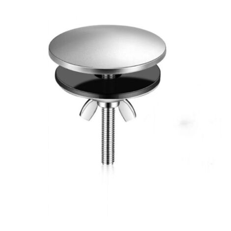 5 cm (nickel brossé)Bouchon de trou d'évier de de diamètre, bouchon de trou de robinet en acier inoxydable, bouchon de trou de robinet, bouchon de remplacement universel pour évier de cuisine et de (1/5)