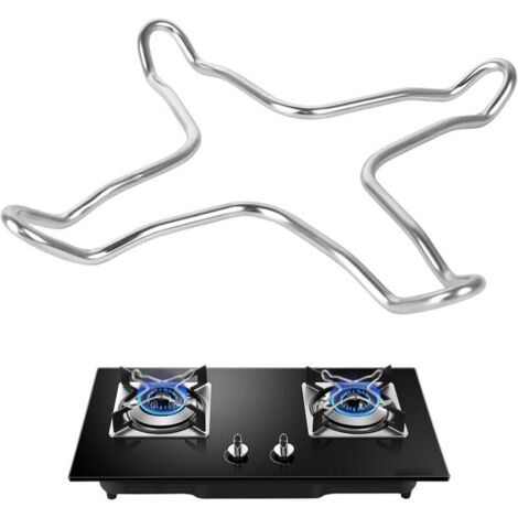 Support Universel pour Cuisinière, Réducteurs de Gaz Support Wok, Réducteurs de Gaz en Acier Inoxydable, Anneau de Wok, Casserole Support de Poêle (1/5)