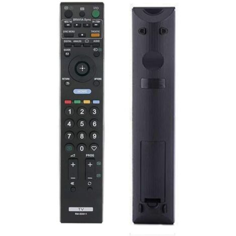 Remplacement telecommande Sony RM-ED011 pour Sony RM-ED011, telecommande Sony Bravia pour Sony Bravia TV KD-43X8000D KD-49XD7004 KD-50SD8005 KD-55XD7004 KD-65XD7005 (1/5)
