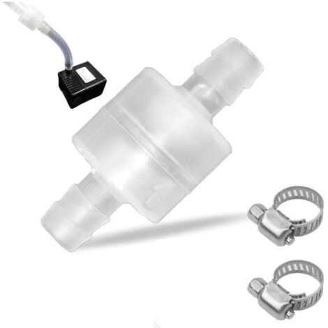 2 articles1/4 "6mm PVDF résistant à l'ozone clapet anti retour unidirectionnel, clapet anti retour en plastique à micro diaphragme pour bain à remous (1/5)