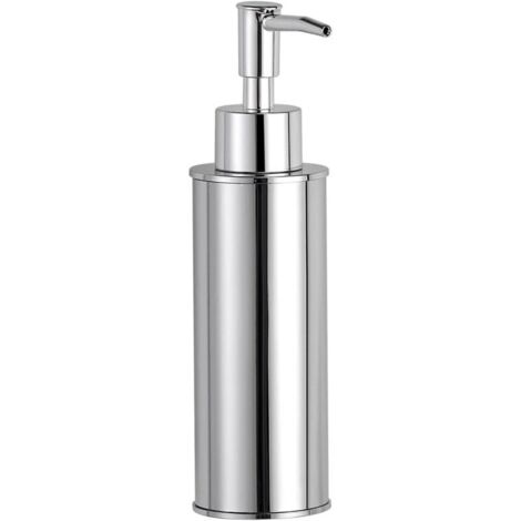 Distributeur de Savon Liquide sur Pied Acier Inoxydable 304 240ml Pratique pour Salle de Bain et Cuisine (1/4)
