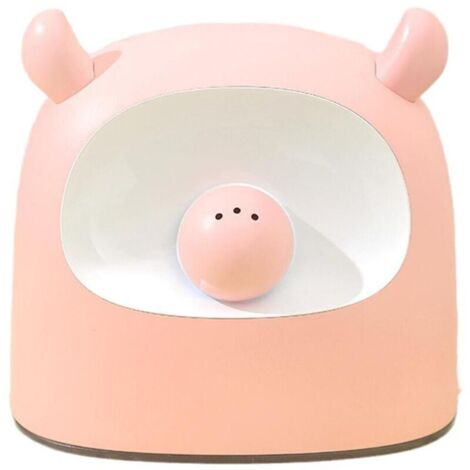 Humidificateur chambre 500 ml silencieux rose Design compact, idéal bébé & plantes (1/5)