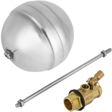 Boule Flottante DN15 G1/2, Senso en Laiton, Sonde en Acier Inoxydable pour Réservoir d'Eau (1/5)