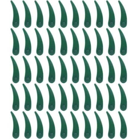 50 Pièces Lames de rechange en Plastique pour Bosch Durablade Art 23 18 LI Art 26 18 LI Coupe-bordures (1/4)