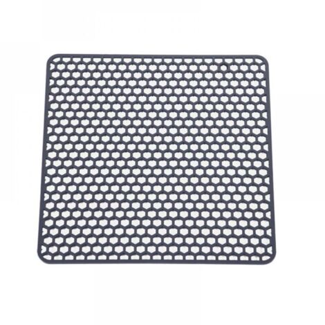 tapis d'évier, 34,5 x 34,5Centimètres, utilisés pour le fond de l'évier, pour protéger l'acier inoxydable et la vaisselle (1/5)