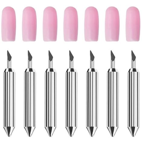 Lot de 10 lames de coupe en acier tungstène pour Cricut Joy, lames de rechange pour papier ou HTV, film, lames pour traceur (1/2)