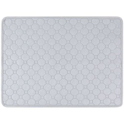 Tapis éducatif pour animaux – Gris clair – Taille S – Dimensions 60 × 45 cm (1/5)