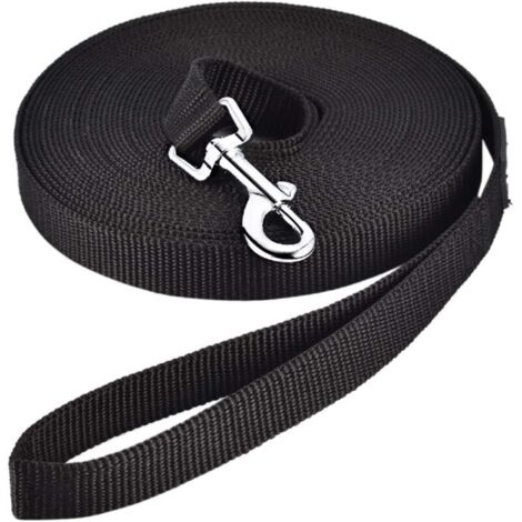Laisse de dressage pour chien de 15 m – Longe longue avec mousqueton robuste (1/4)