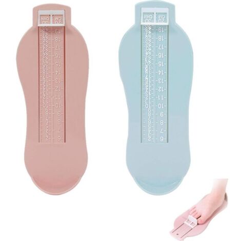 Fußmessgerät, Fußlehre, Tailles de mesurer, Fußmessgerät pour la Détermination de la taille de la chaussure, 2 Pièces (1/5)