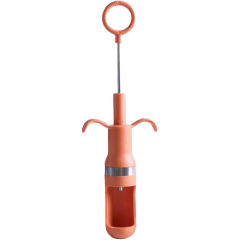 Dénoyauteur de jujube – Rouge – Outil multi-usage pour jujube, aubépine et cerise – Taille unique (1/5)