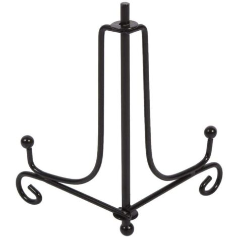 Présentoir à assiettes de style chevalet, support décoratif, pouvant servir à exposer des photos, des recettes, etc. (1/5)