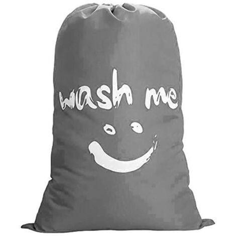Lot de 2 sacs à linge de voyage pliables – Paniers de rangement pratiques (1/5)