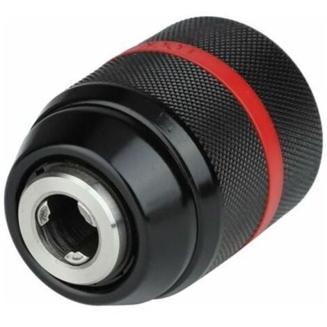 Mandrin sans Clé Mandrin Perceuse Auto serrant Multiples 2-13mm Mandrin de Perçage (1/4)