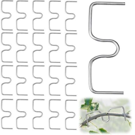 Lot de 20 supports de branches pour arbres fruitiers, écarteurs de branches d'arbre fruitier, support pour plantes de jardin, branches de fruits, pinces à branches pour étaler les arbres de (1/5)