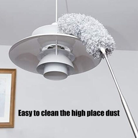 Plumeau extensible en microfibre avec long manche, lavable. (1/5)