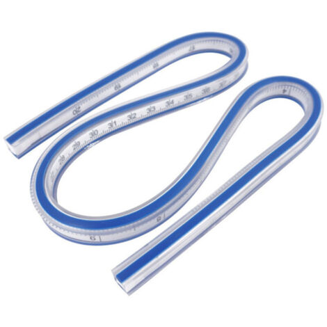Règle Courbe Flexible 60 cm - Longue Règle de Mesure pour Patrons de Vêtements et Découpe de Tissu (1/5)