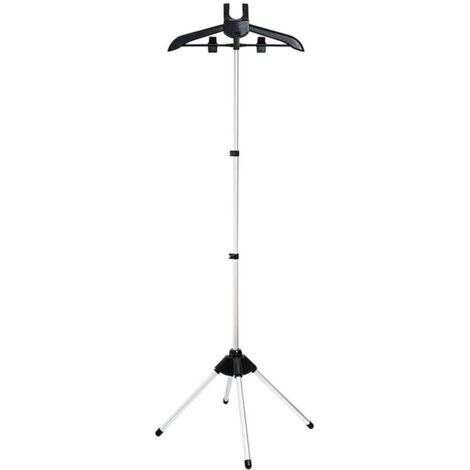 Support à vapeur pour vêtements, défroisseur à vapeur portable, trépied télescopique, porte-vêtements, cintre pour repassage à vapeur, accessoires de cuiseur vapeur, étendoir à linge télescopique (1/5)
