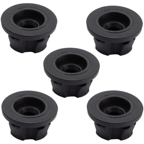 Housse de protection en caoutchouc pour moteur, attaches, culot de moteur, culot de protection moteur pour CLS GLK ML SLK Sprinter Valente Viano Vito, 6420940785, 5 PCS, Noir (1/5)