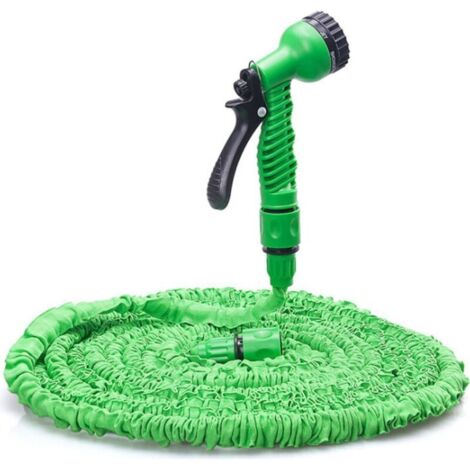 50ft Tuyau d'arrosage, Tuyau d'arrosage extensible souple, légèrement (1/5)