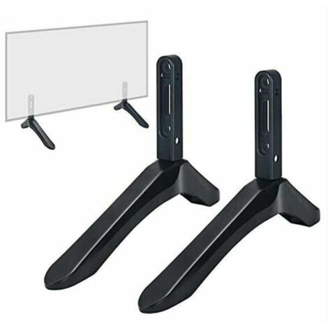 Support TV universel conçu pour les téléviseurs LCD de 32 à 65 pouces de marques telles que Samsung, Vizio et Sony, alliage d'aluminium(non compatible avec les téléviseurs LG) (1/4)
