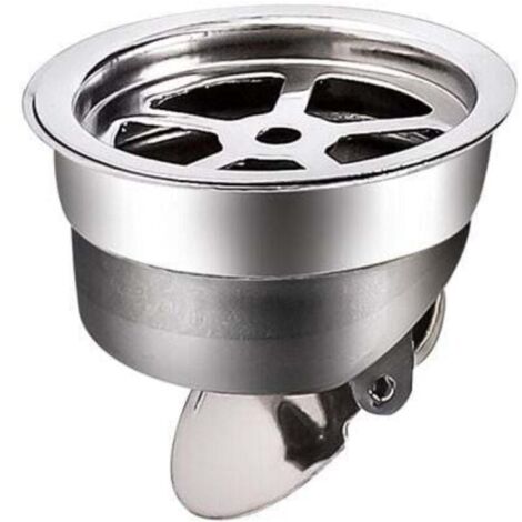 Bouchon de vidange anti-odeurs, clapet anti-retour, accessoires de vidange pour cuisine et salle de bain, lot de 1 (version courte)