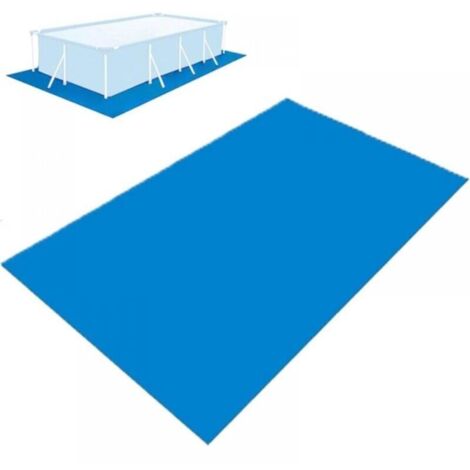 Tapis de Sol de Piscine, Tapis de Piscine Hors Sol 150x220CM, Tapis de Sol de Piscine Imperméable Rectangulaire Pliable, Protecteur de Sol de Piscine pour Piscine Gonflable