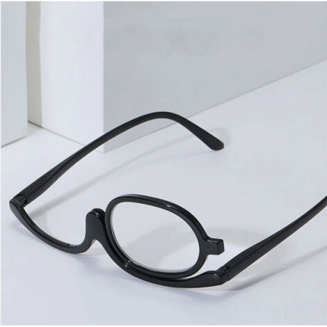 Lntyq 1pc Maquillage Pliant Monocle Objectif Rotating Loupes De Lecture Lunettes Femmes Maquillage Cosmétique Outil Essentiel (1/5)