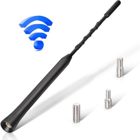 Lntyq Antenne Voiture Autoradio Antenne de Toit 23cm Remplacement Universelle Antenne Auto avec Fonction de Réception FM/Dab Puissante (1/5)