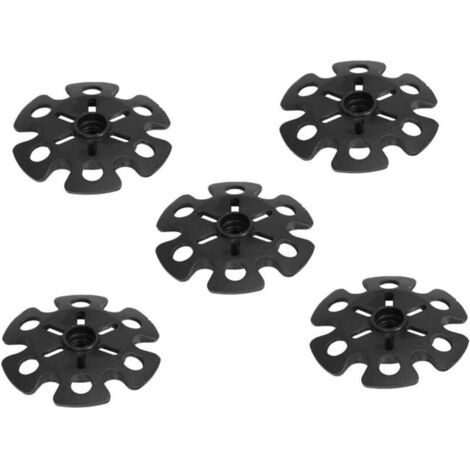 Lntyq Panier de bâtons de randonnée, 5 pièces de Remplacement de la traînée de Neige, Protecteur de Pointe de bâton de Marche, paniers de Boue de Ski de Neige pour bâtons de Marche de randonnée (1/5)