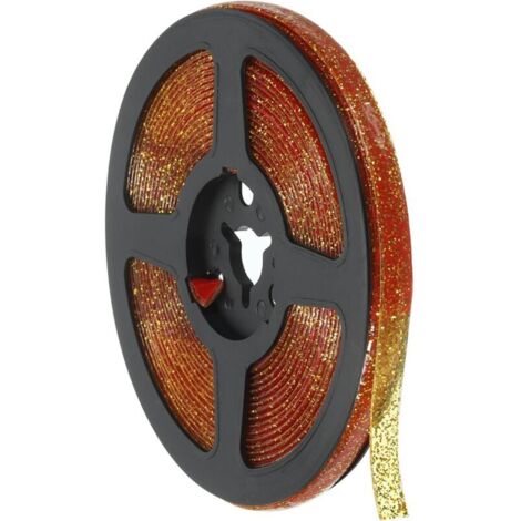 Lntyq Bande de Calfeutrage pour Moulure, 20Ft Coin autocollant pour le Mur, Bordure d'Étanchéité auto-Adhésive Imperméable pour Plafond, Comptoir, Toilette, Baignoire, Couleur Or