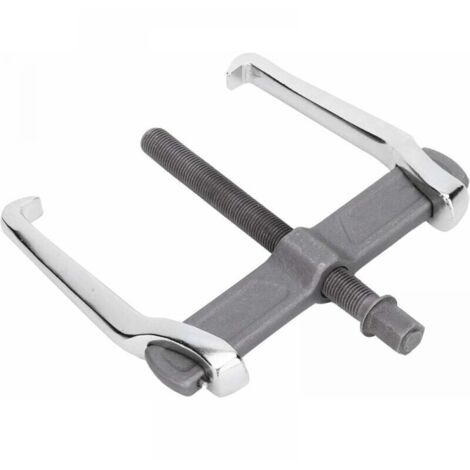 Lntyq Extracteur à 2 mâchoires, acier au chrome vanadium + acier au carbone, extracteur de pignon de roulement, niveau professionnel de retrait pour réparation automobile réglable (4in)