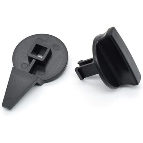 Lntyq Clips De Remplacement pour Bouton De Sécurité Triangulaire, Bouton Rotatif Clip pour Triangle De Signalisation, Triangle Présignalisation Couverture Bouton Rotatif Clip (1/4)