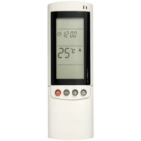 Lntyq Télécommande de Remplacement pour Climatiseur Airwell Gree RC08A avec Opération Simple, Matériau ABS, Longue Distance de Transmission, Adaptée pour Airwell (1/4)