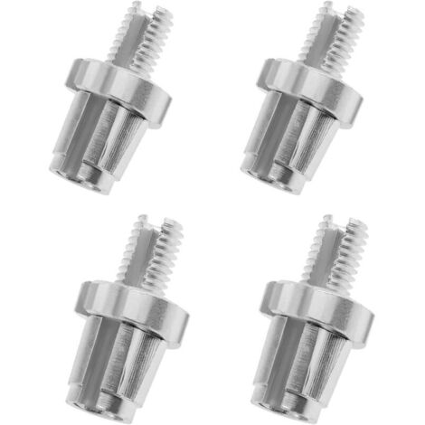 Lntyq 4pcs Levier de Frein Réglage Régulateur Vis Ajusteurs de Câble Boulons en Alliage D'aluminium Remplacement pour Vélo Route VTT (1/5)