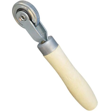 Lntyq Rouleau De Réparation De Pneu, Rouleau De Compactage pour La Réparation des Pneus, Rouleau Réparation Pneus à Roulement à Billes, pour Camions Véhicules(Bois) (1/4)
