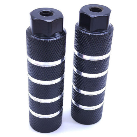 Lntyq 2Pcs Bike Pegs,BMX Pegs,Repose-Pieds de Vélo Antidérapantes en Alliage d'aluminium,Pegs Cyclisme,Piquets de Vélo pour Cascades à Vélo (1/5)