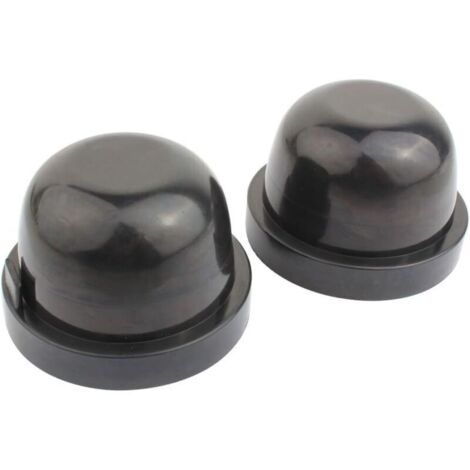 Lntyq Couvercle anti-poussière en caoutchouc Pour les ampoules LED Moto de voiture Imperméable Antipoussière 75mm 7.5cm