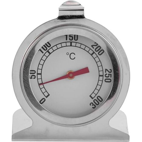 Lntyq Thermomètre De Four 0-300 °C, Thermomètre De Four En Acier Inoxydable Pour Four électrique/gaz, Thermomètre à Lecture Instantanée Pour Gril à Grand Cadran, Chef De Friture, Surveillance du Fumoi