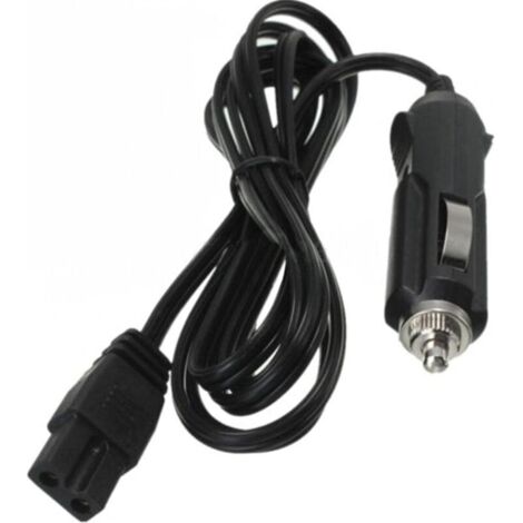 Lntyq – Glacière de voiture 12V CC – Câble d'alimentation 2m – Prise fusible résistante à la chaleur – Compatible réfrigérateurs portables