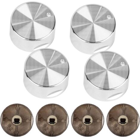 Lntyq Commande de Réchaud à Gaz, 8PCS Bouton de Cuisinière, Boutons de Réglage Universels, pour Four, Cuisinière et Plaques Chauffantes