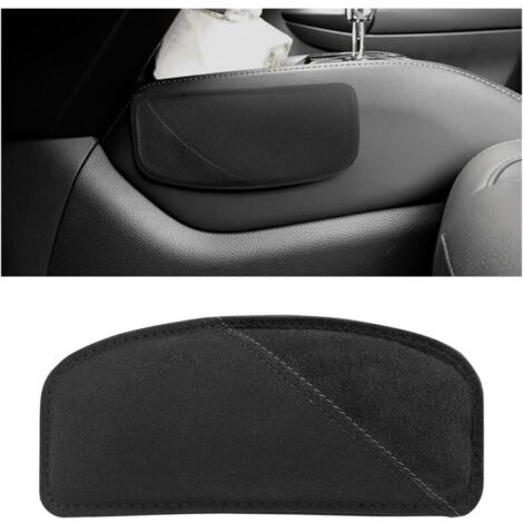 Lntyq Accoudoir de Porte de Voiture, Coussin pour Accoudoir de Voiture, Coussin de Support de Genou de Console Latérale Coussin de, Universel Accessoires Intérieurs de Voiture(Noir)