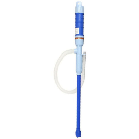 Lntyq Pompe à Siphon,Pompe de Transfert de Liquide fonctionnant sur Batterie avec Tube Bendable,Pompe à Essence électrique - Pompe de transvasement de Diesel, Huile et Eau (Bleu) (1/5)